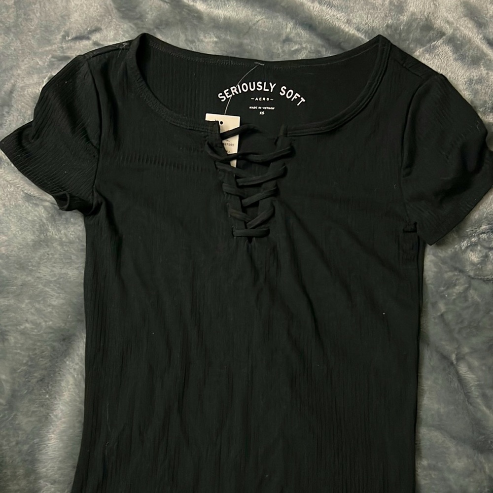 NWT Aero black tshirt